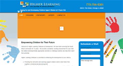 Desktop Screenshot of higher-learn.com